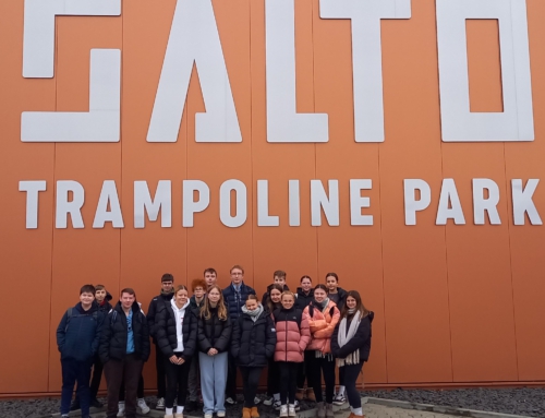 Aktionstag der Kl. 8b im Salto