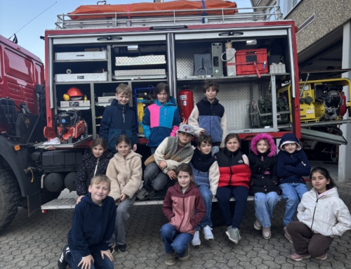Besuch bei der Feuerwehr