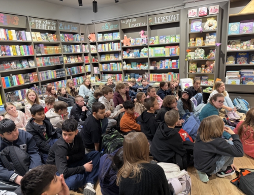 Unsere 5. Klassen feiern den Welttag des Buches in Mayen